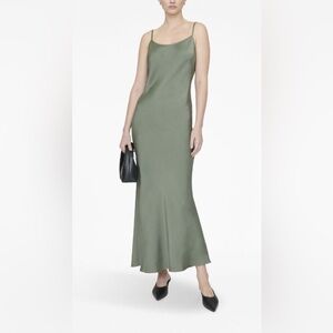 NWT ANINE BING silk slip on dress